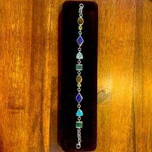 Multi gemstone bracelet
